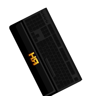 Black Keyboard RH