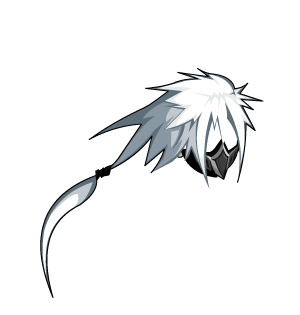 Dark Hand Masked Ponytail
