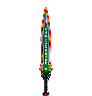 Void GateKeeper's Runed Blade