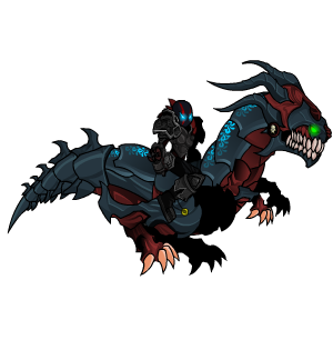 Void Dragon Rider male