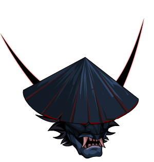 Jagged Honor Hat w/ Mask