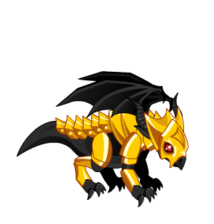 Darkness Armored Baby Dragon