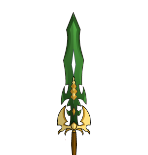 Emerald Dragon Blade 14