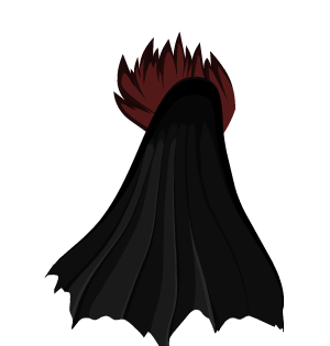 Fiendish DoomKnight Navy Cape