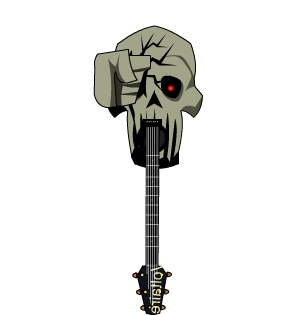 Cursed Guitar of Skull Punch Island