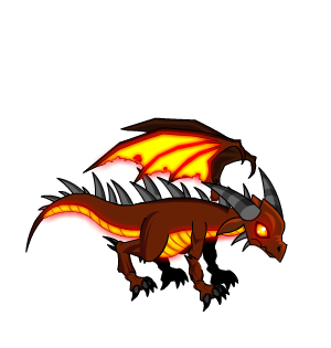 Baby Lava Dragon