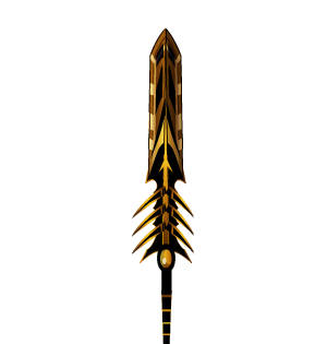 Gilded Elemental Sword