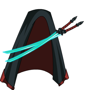 Void Paladin Katana Cape