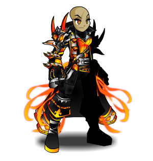 Eternal King of Lava Commander male