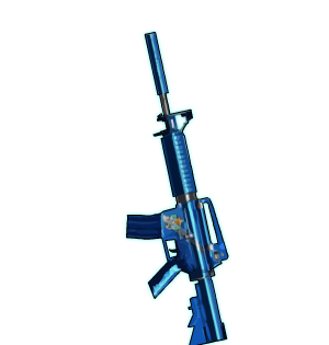 Platinum Blue M4A1