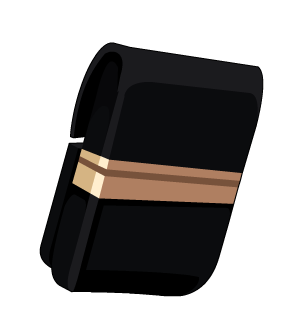 Crystallis Dark Pouch