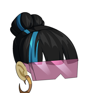 Beach Queen Bun + Glasses