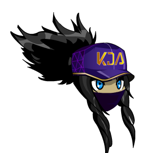 Akali KDA Ponytail Hat Masked