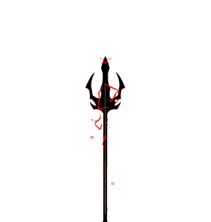 Bas Ancient Trident