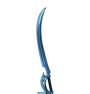 Glacial Naval Commander's Cutlass