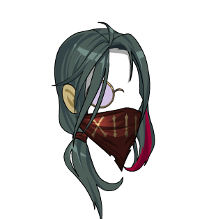 Alchemical Commander's Veil + Locks