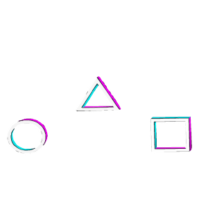 Squid Game Floating Symbols