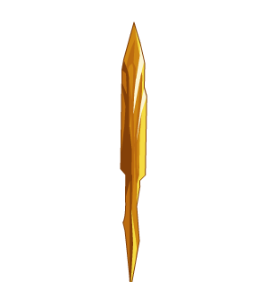 Undead Gold Crystal Staff