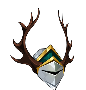 Knight Helm Antlers (Daily!)