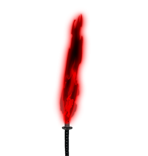 Peregrinus Demon Katana Flame