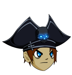 Legion Pirate Tricorn Hair Morph