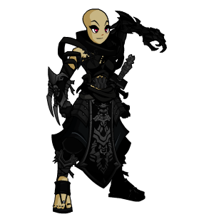 Sullied Black Eater Armor male