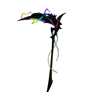 Chained Rainbow Scythe