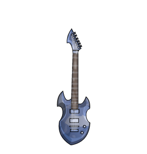 Crystal Electric Guitar