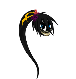 El Muerte's Locks + Mask and Makeup