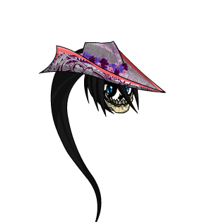 El Muerte's Hat Locks + Mask and Makeup