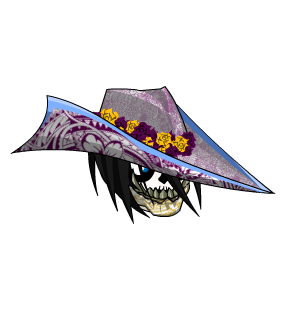 El Muerte's Hat + Mask and Makeup