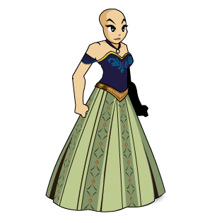 Anna's Coronation Dress male