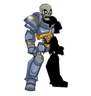 BONE-afied Paladin male