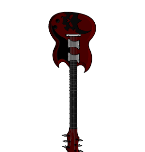 Unchained Rocker's Attack Guitar