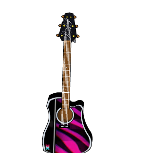 Pink Guitar +45
