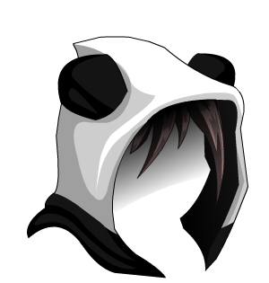 Panda Hoodie Hat Male