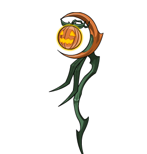 Pumpkin Magus Staff