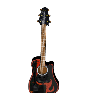 Fire Rush Guitar +25