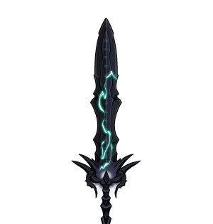 Ebony VoidCaster Lightning Blade