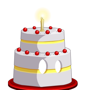 1st Birthday Cake Helm