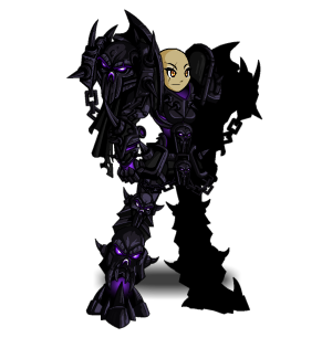 Obsidian Apocalyptic Warlord male