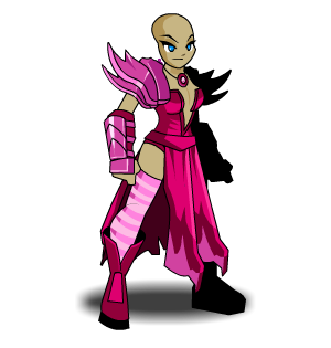 Pink Witch Armor male