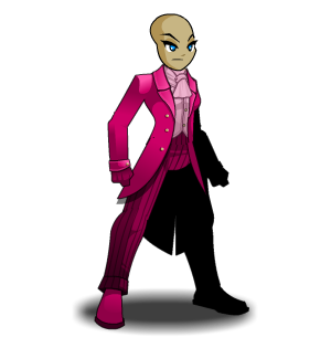 Pink Victorian Suit male