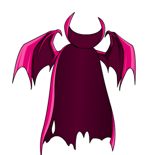 Pink Werepyre Wings