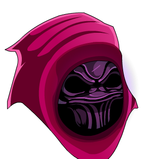 Pink Unholy Mask of Vokun