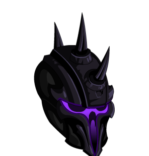 Obsidian Apocalyptic Warlord Helm