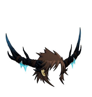 Frostlorn Horned Hair