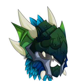 Green Dragon Helm