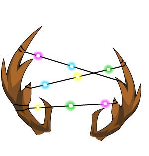 Naval CommanDEER's Lit Antlers