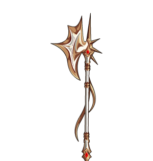 Bright Oracle Halberd